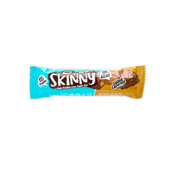 Keto baton Skinny o smaku salted caramel z firmy The skinny food co