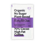 Keto czekolada bez cukru z MCT z firmy Funky Fat Foods o smaku ciemniej czekolady z kawą