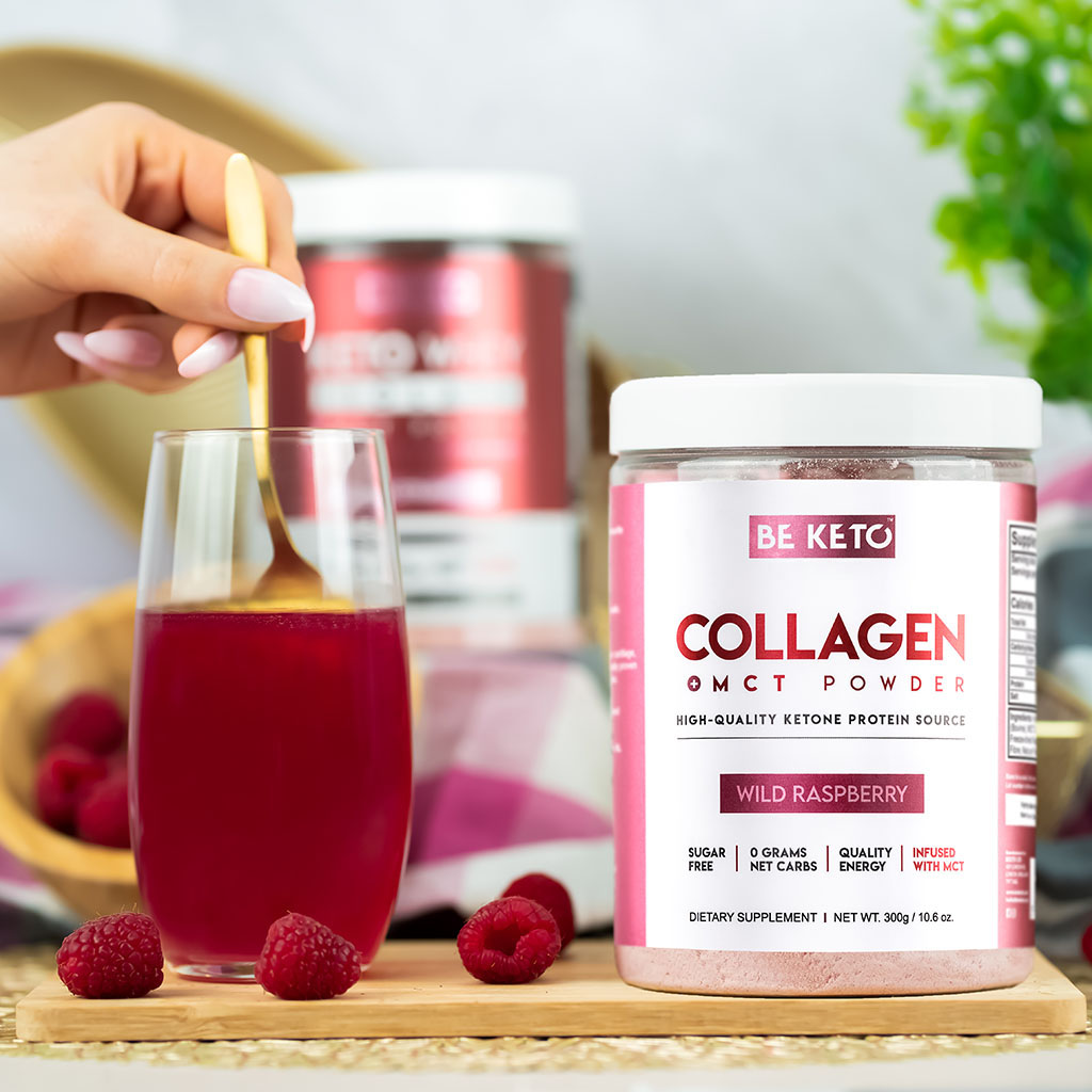 Keto Collagen MCT Oil Wild Raspberry2