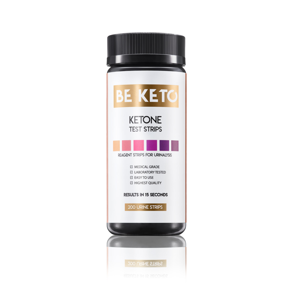 Testy paskowe do badania ciał ketonowych BeKeto - 200szt