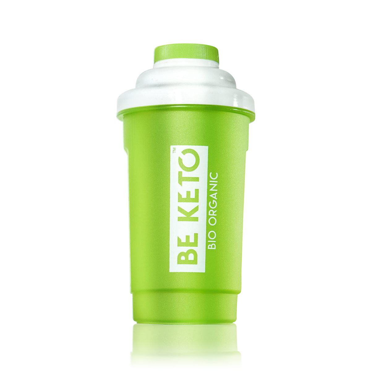 Shaker Beketo w kolorze zielonym z białymi elementami