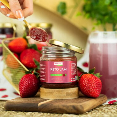 Dżem Keto - Bardzo Truskawkowy 200g - Beketo
