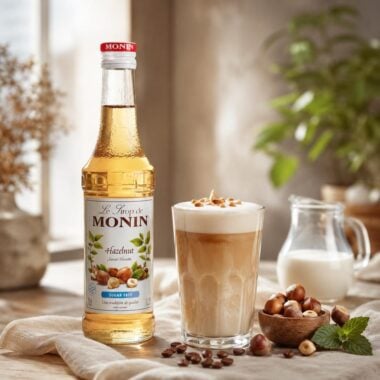 Syrop do Kawy Bezcukrowy - Orzech Laskowy 0,7l - Monin