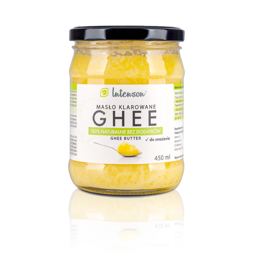 Masło klarowane GHEE 450ml Intenson
