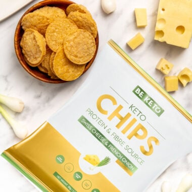 Chipsy Keto - Ser Szwajcarski & Francuska Cebulka 30g - Beketo