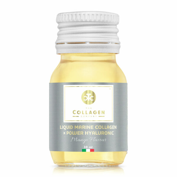 Płynny Kolagen Morski z Kwasem Hialuronowym - Mango - 10 x 30 ml - The Collagen Company