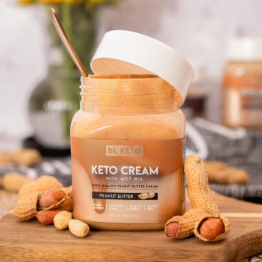 Krem Keto z MCT - Doskonałe Masło Orzechowe 250g - BeKeto