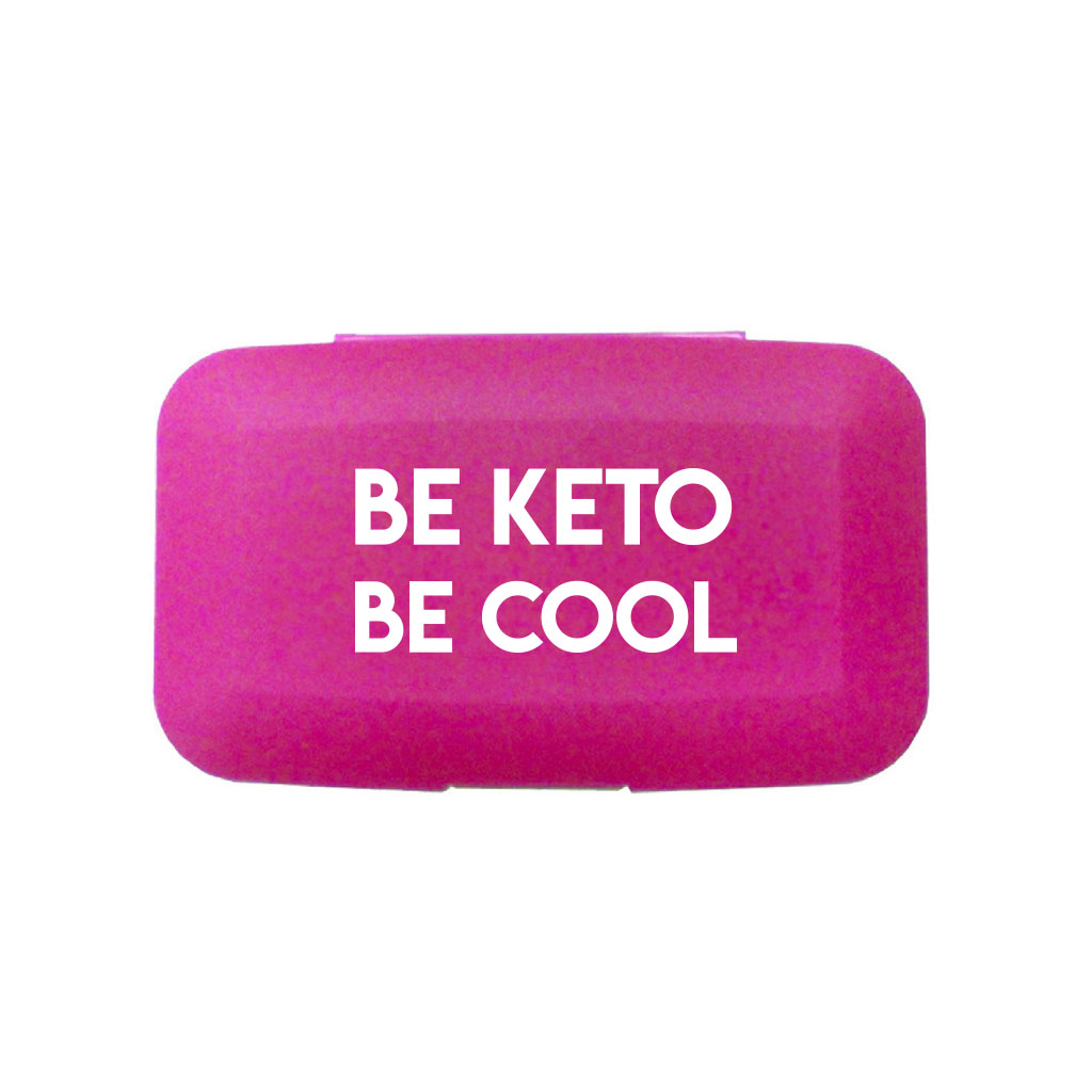 BeKeto Pill Box Różowy