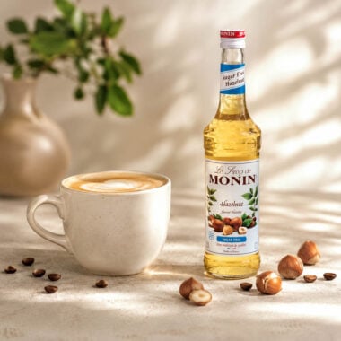 Syrop do Kawy Bezcukrowy - Orzech Laskowy 250ml - Monin
