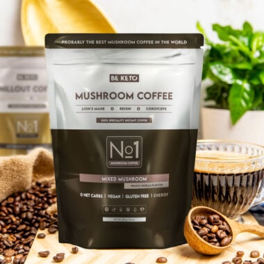 Kawa Rozpuszczalna Mushroom - Francuska Wanilia 250g - BeKeto