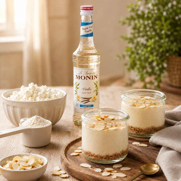 Syrop do Kawy Bezcukrowy - Wanilia 250ml - Monin deser