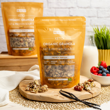 Granola Keto BIO - Francuska Wanilia 250g - Beketo