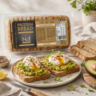 Chleb Tostowy Keto Wysokobiałkowy 365g - Beketo