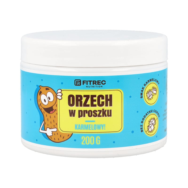 Orzech w Proszku - Karmelowy 200g - FITREC