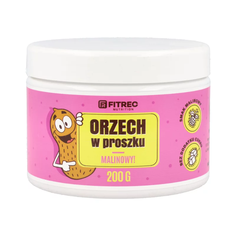 Orzech w Proszku - Malinowy 200g - FITREC