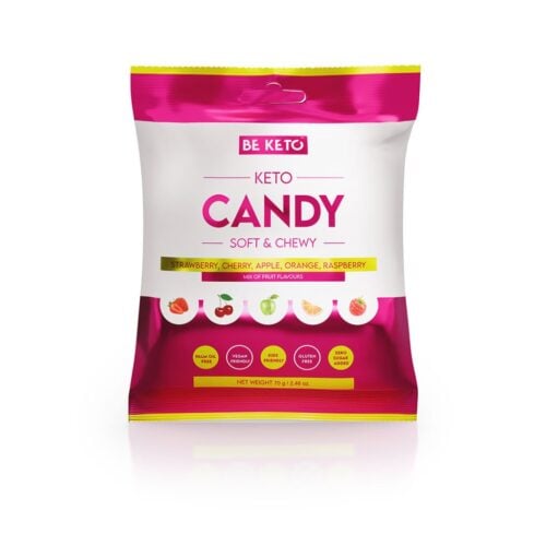 Cukierki Keto - Owocowa Mieszanka 70g - BeKeto