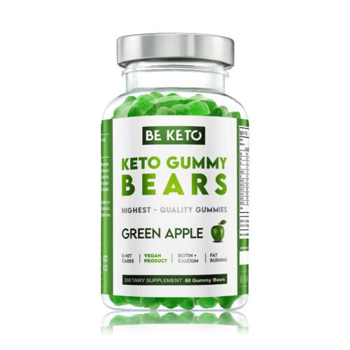 Żelki Keto - Misie Jabłkowe 60g - BeKeto