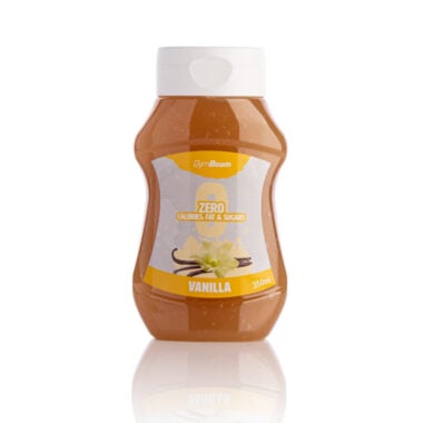 Syrop Bez Kalorii - Waniliowy 350ml - GymBeam