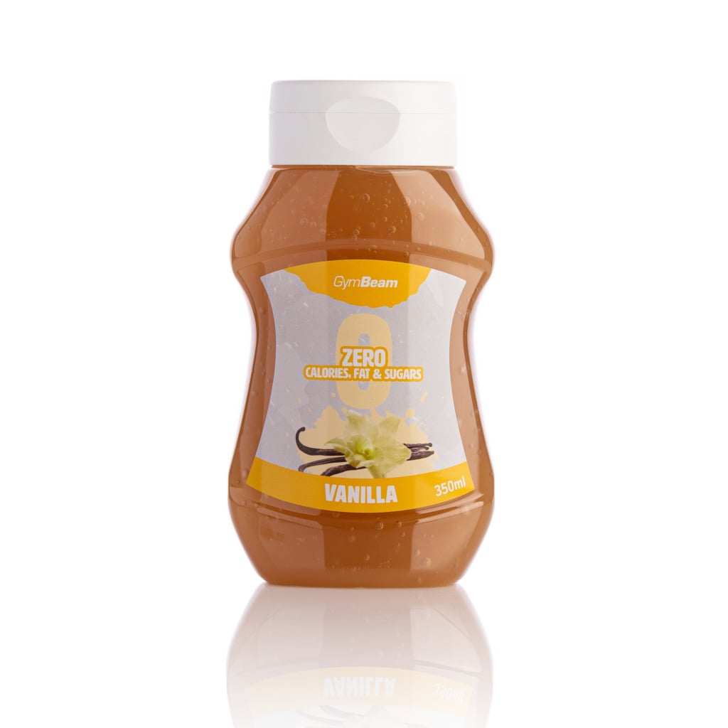 Syrop Bez Kalorii - Waniliowy 350ml - GymBeam