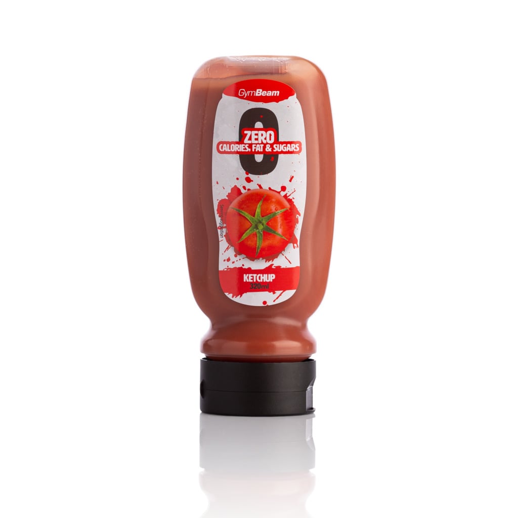 Ketchup bez kalorii 320ml - GymBeam