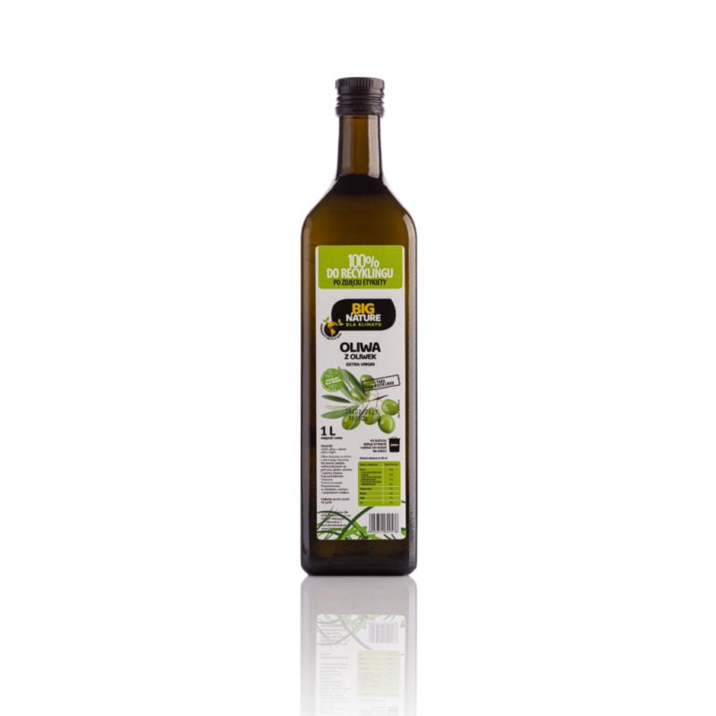 Oliwa z Oliwek Extra Virgin BIO 1l - Big Nature — #1 rankingu