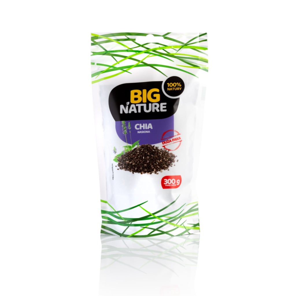 Nasiona Chia Szałwia Hiszpańska 300g - Big Nature