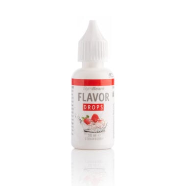 Aromat Słodki Flavor Drops - Truskawka Bez Cukru 30ml - GymBeam