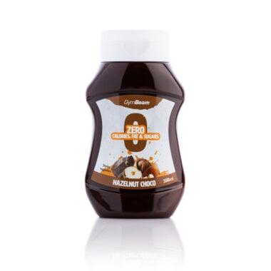 Syrop Bez Kalorii - Czekolada i Orzechy Laskowe 350ml - GymBeam