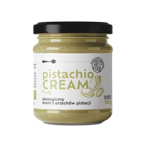 Krem z Orzechów Pistacji BIO 180g - Diet-Food
