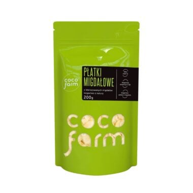 Płatki Migdałowe 200g - Coco Farm