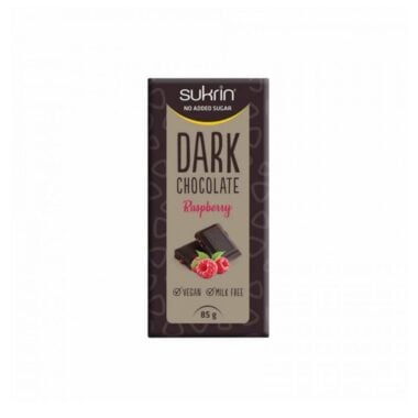 Czekolada Gorzka z Malinami 85g - SUKRIN