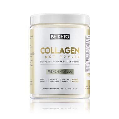 Kolagen z Olejem MCT - Francuska Wanilia 300g - BeKeto