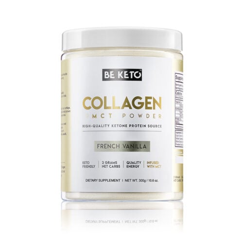 Kolagen z Olejem MCT - Francuska Wanilia 300g - BeKeto