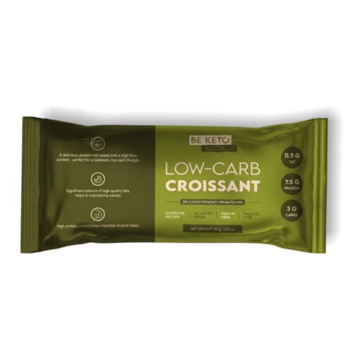 Croissant Niskowęglowodanowy - Wyśmienita Pistacja 50g - BeKeto