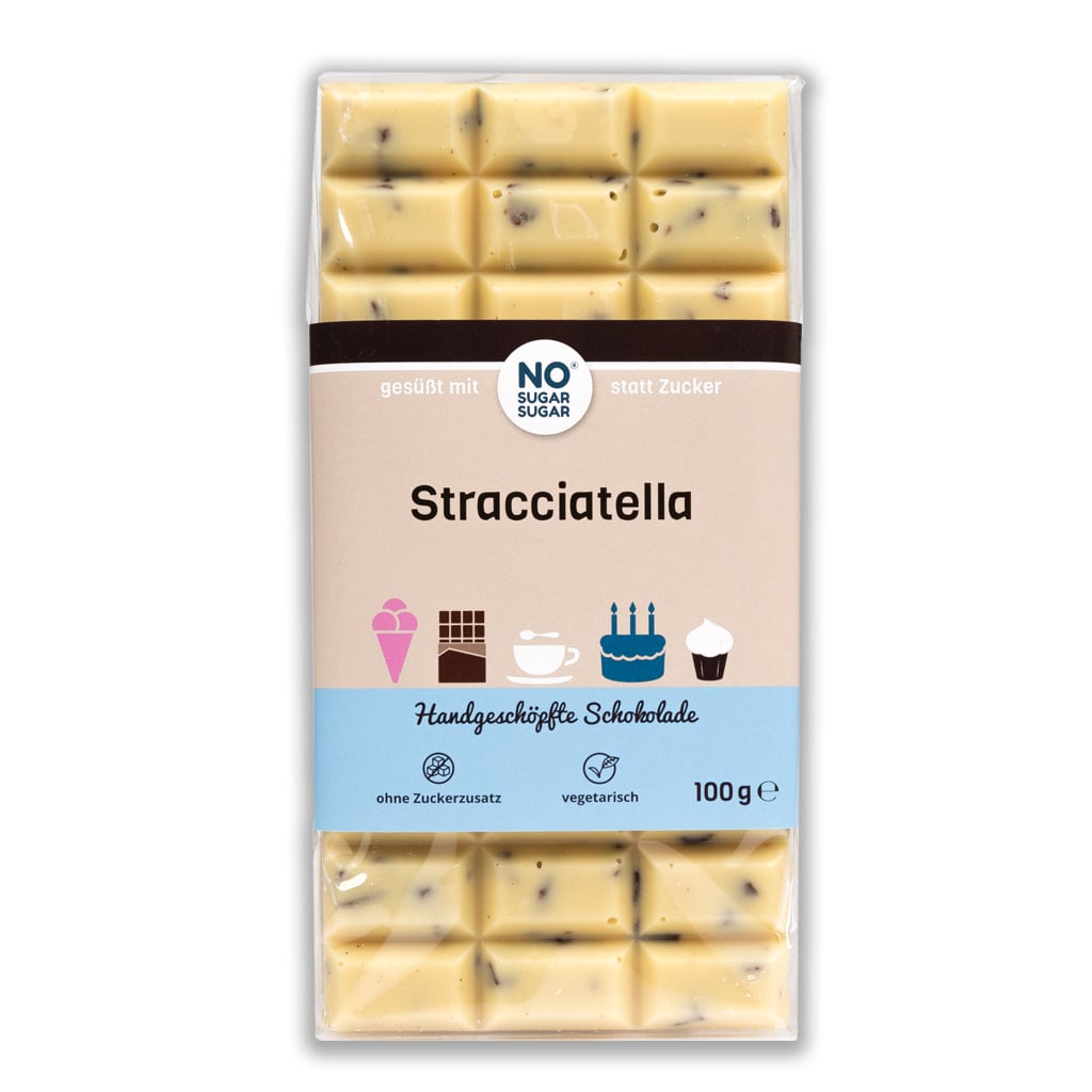 Czekolada Stracciatella 100g - No Sugar Sugar
