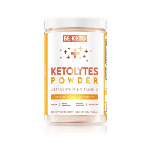 Elektrolity Keto Ketolytes w Proszku - Słoneczna Pomarańcza 200g - BeKeto