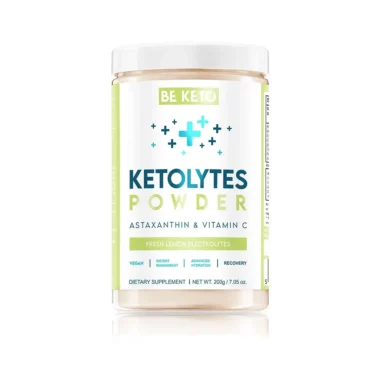 Elektrolity Keto Ketolytes w Proszku - Świeża Cytryna 200g - BeKeto