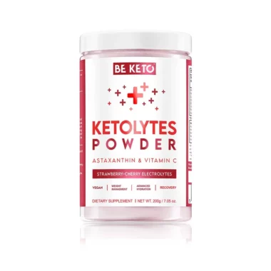 Elektrolity Keto Ketolytes w Proszku - Wiśnia Truskawka 200g - BeKeto
