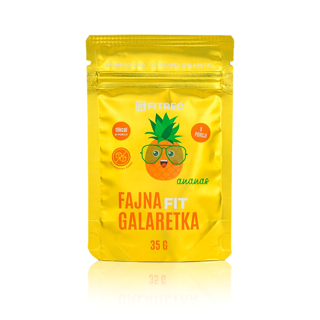 Galaretka Fajna - Ananas 35g - Fitrec