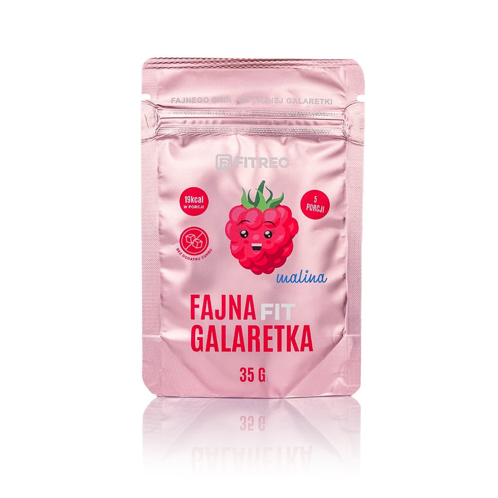 Galaretka Fajna - Malina 35g - Fitrec