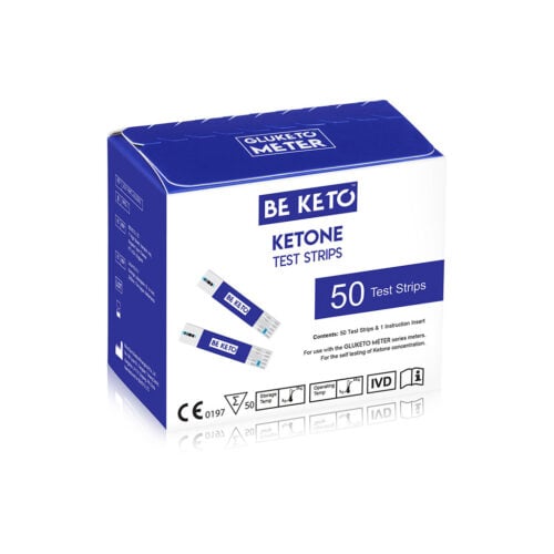 Testy Paskowe Ketony GluKeto Meter 50 szt. - BeKeto