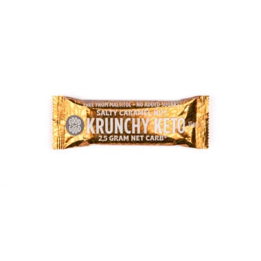 Baton z orzechami i słonym karmelem - keto 35g - Good Good