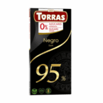 Czekolada gorzka 95% kakao bez dodatku cukru 75g - Torras