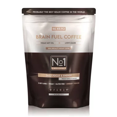 Kawa Rozpuszczalna Brain Fuel - Francuska Wanilia 250g - BeKeto