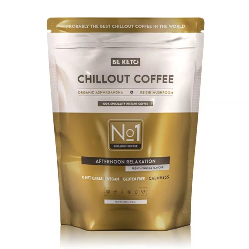 Kawa Rozpuszczalna Chillout - Francuska Wanilia 250g - BeKeto