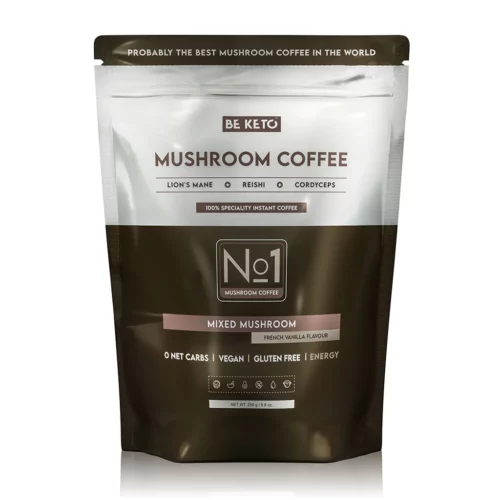 Kawa Rozpuszczalna Mushroom - Francuska Wanilia 250g - BeKeto