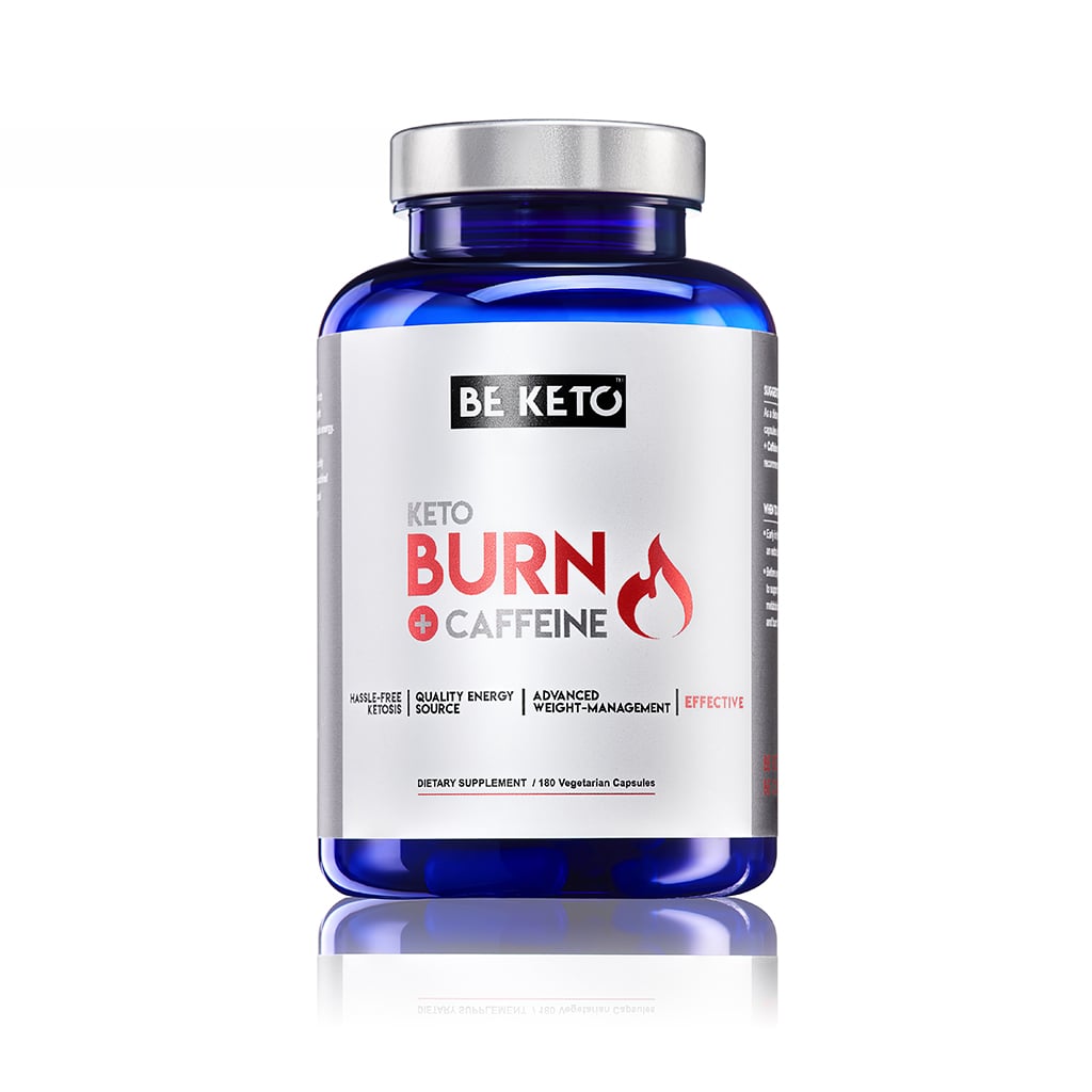 Spalacz Tłuszczu Keto Burn z Kofeiną 180 kaps. - BeKeto