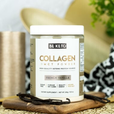 Kolagen z Olejem MCT - Francuska Wanilia 300g - BeKeto