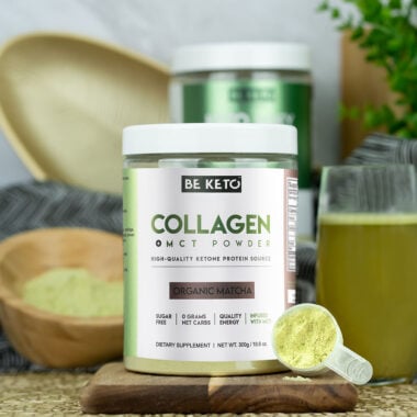 Kolagen z Olejem MCT - Matcha 300g - BeKeto