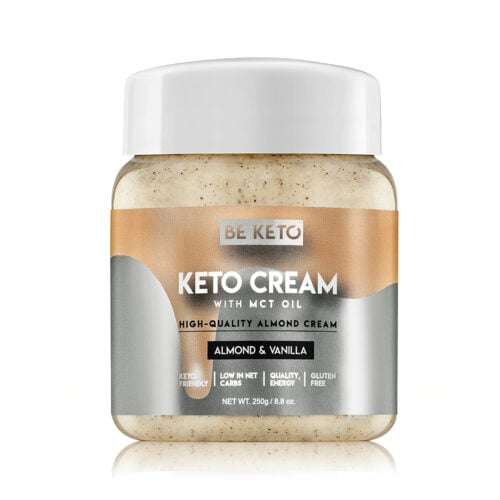 Krem Keto z MCT - Migdał & Wanilia 250g - BeKeto